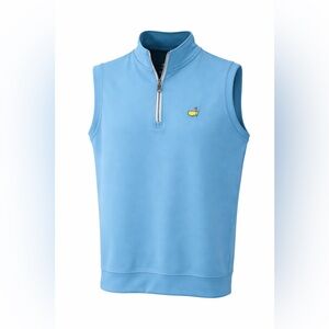 Masters Tech 1/4 Zip Vest, Light Blue- Men’s Small NWOT